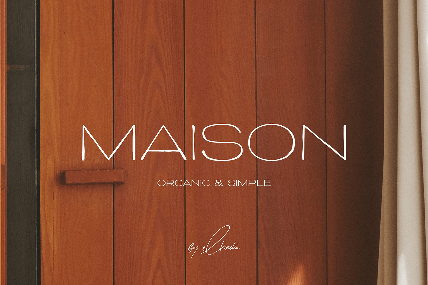 Maison Handwritten Sans Font Free Download