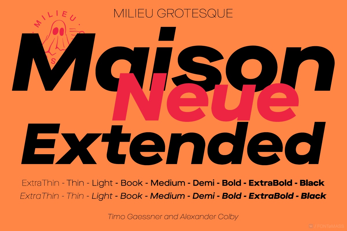 Maison Neue Extended Font Free Download