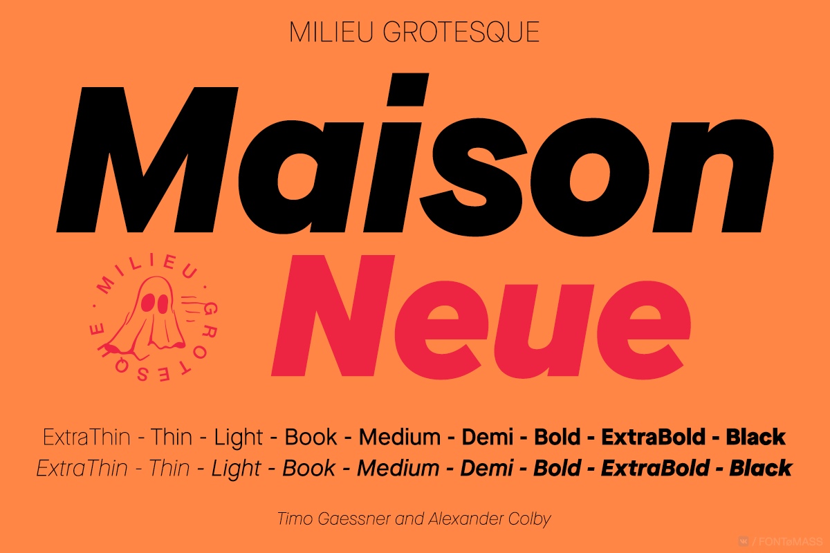 Maison Neue Font Free Download