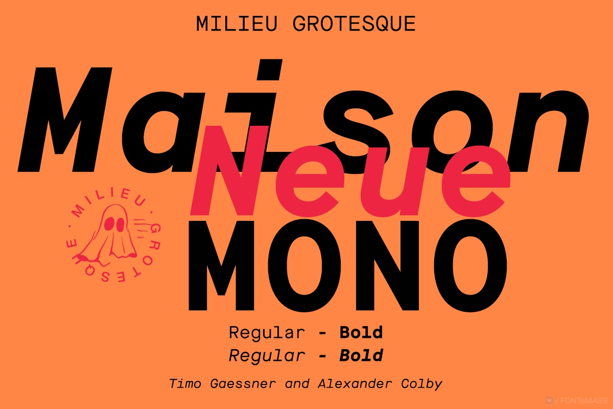 Maison Neue Mono Font Free Download