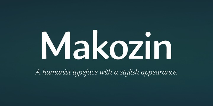 Makozin Font Free Download