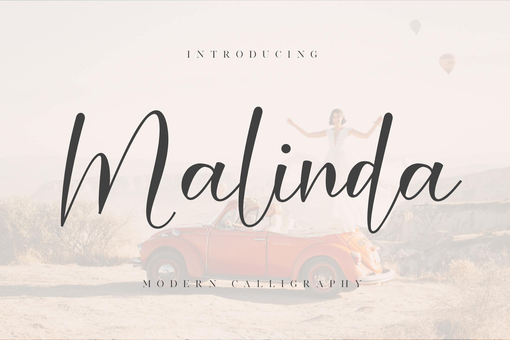 Malinda - Wedding Font Free Download