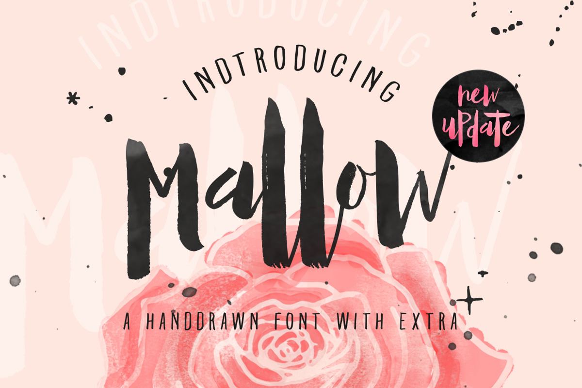 Mallow Typeface & EXTRA Mockup Free Download Free Download