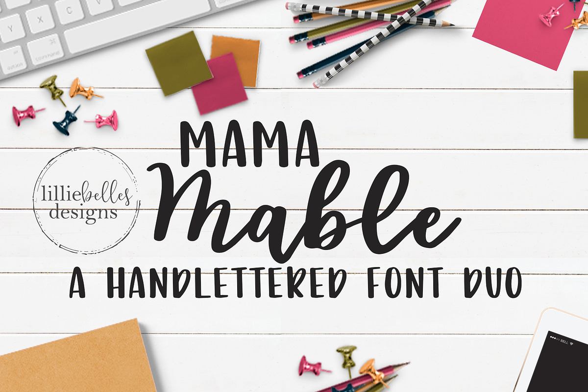 Mama Mable Handlettered Fonts Free Download Free Download