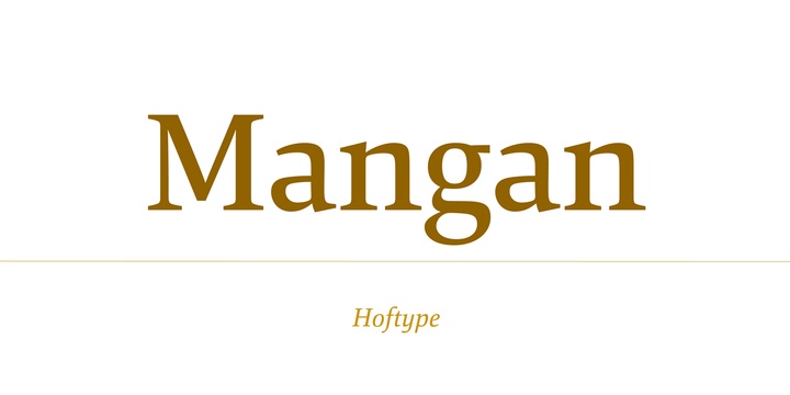 Mangan Font Free Download