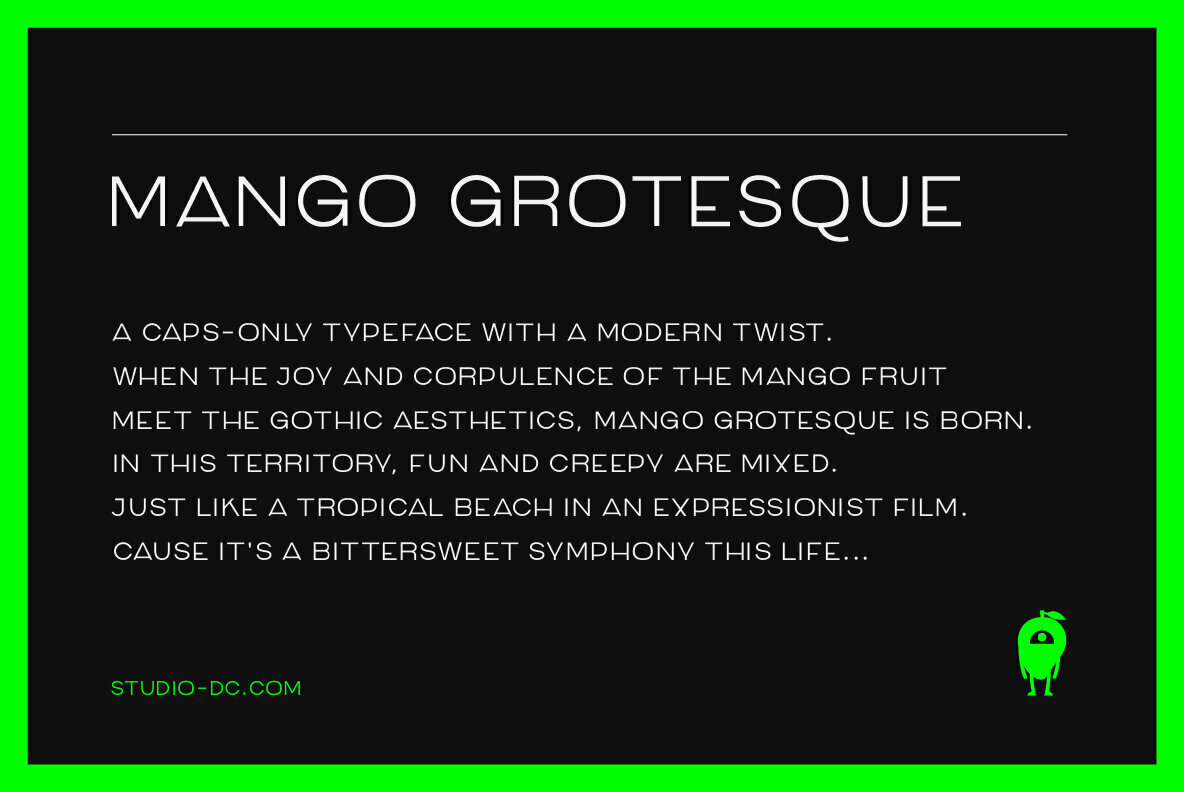 Mango Grotesque Font Free Download