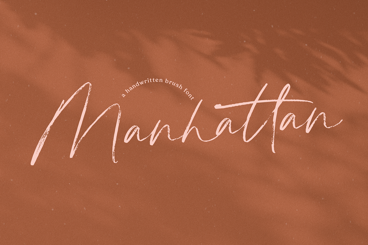 Manhattan | Brush Script Font Free Download Free Download