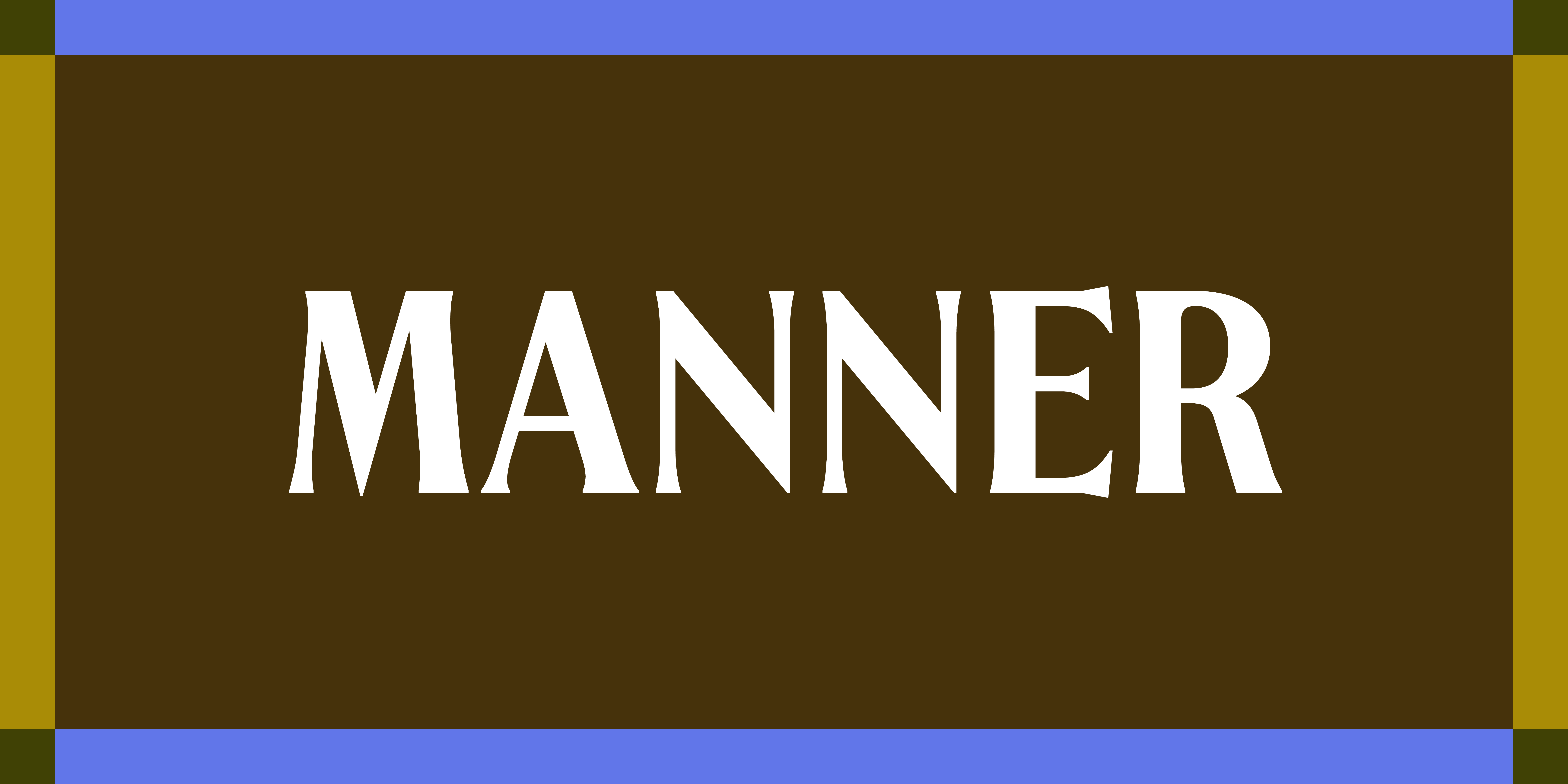 Manner Free Download Free Download