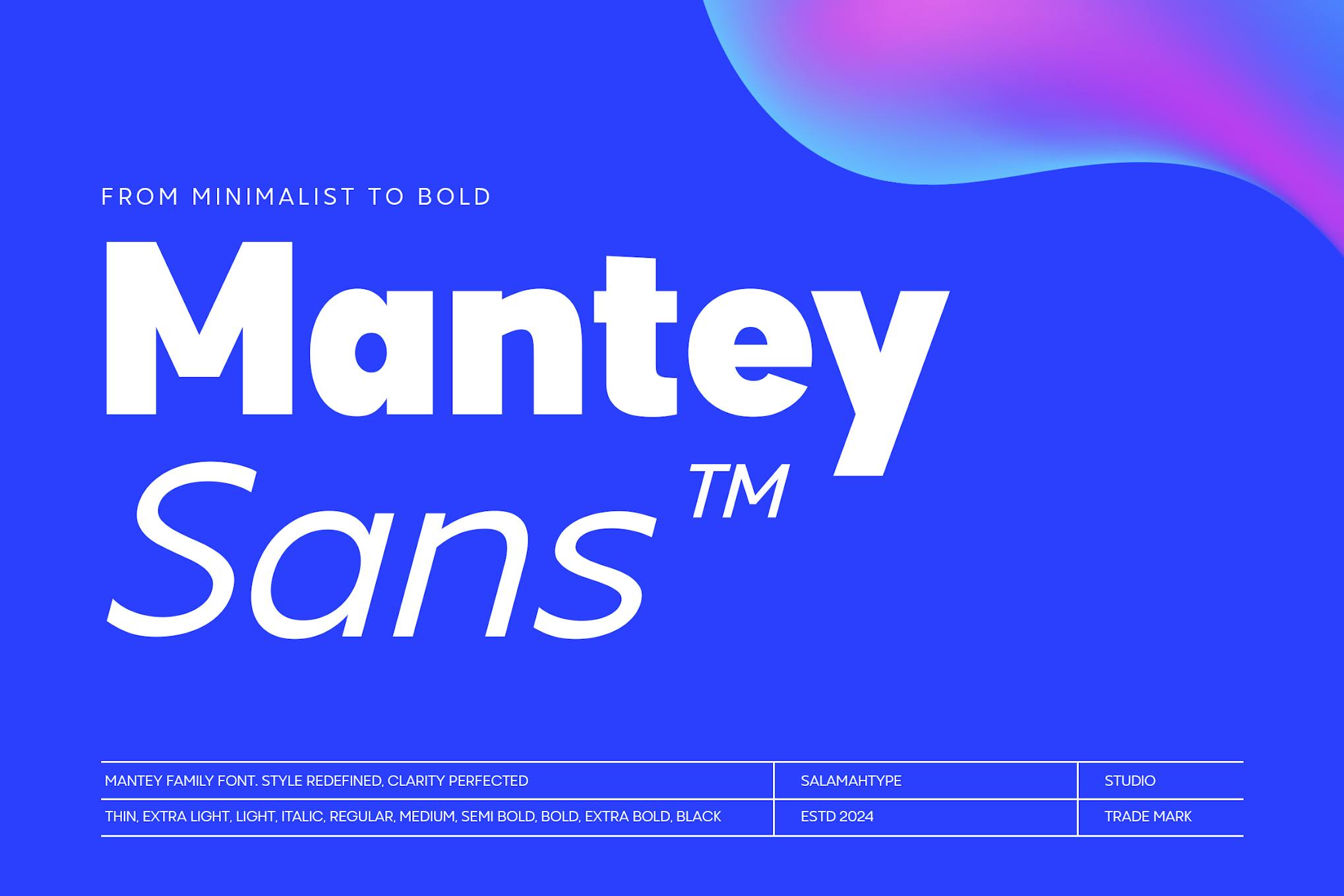 Mantey Font Free Download