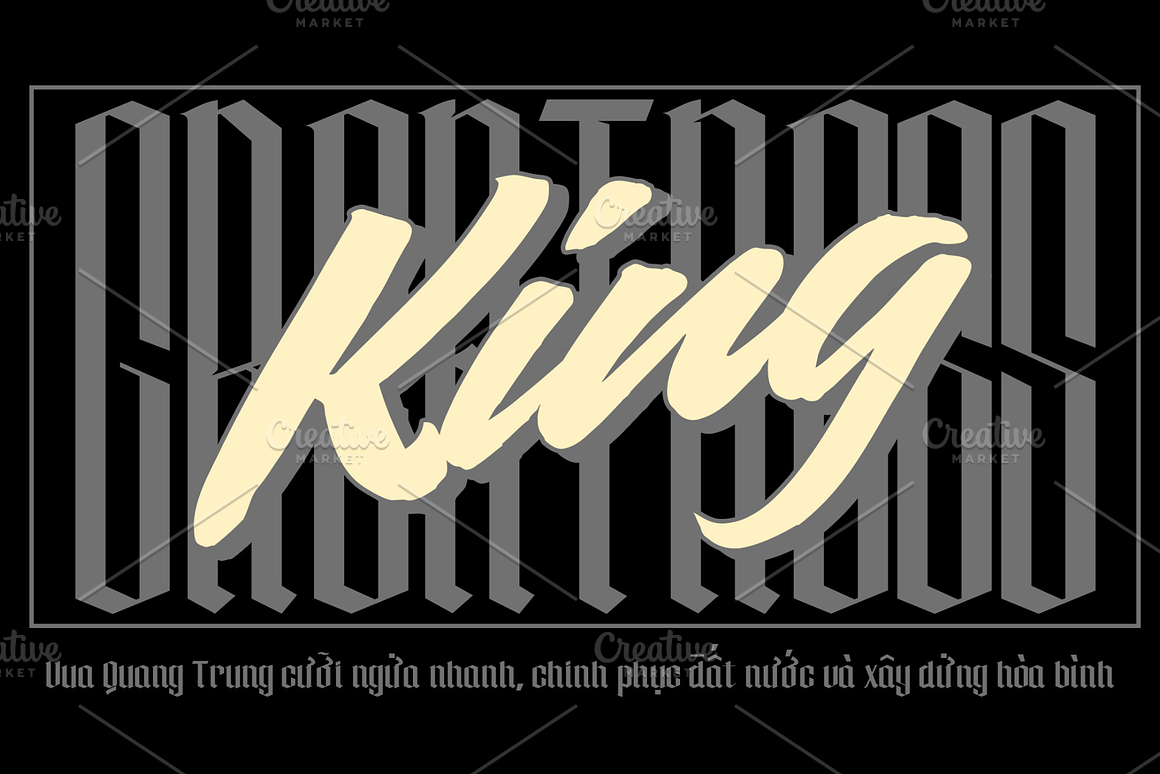 Manufake - Sleek Tall Blackletter Font Free Download