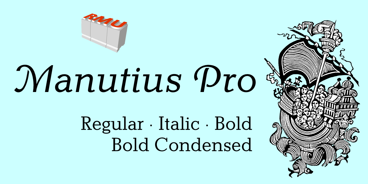 Manutius Pro Free Download Free Download