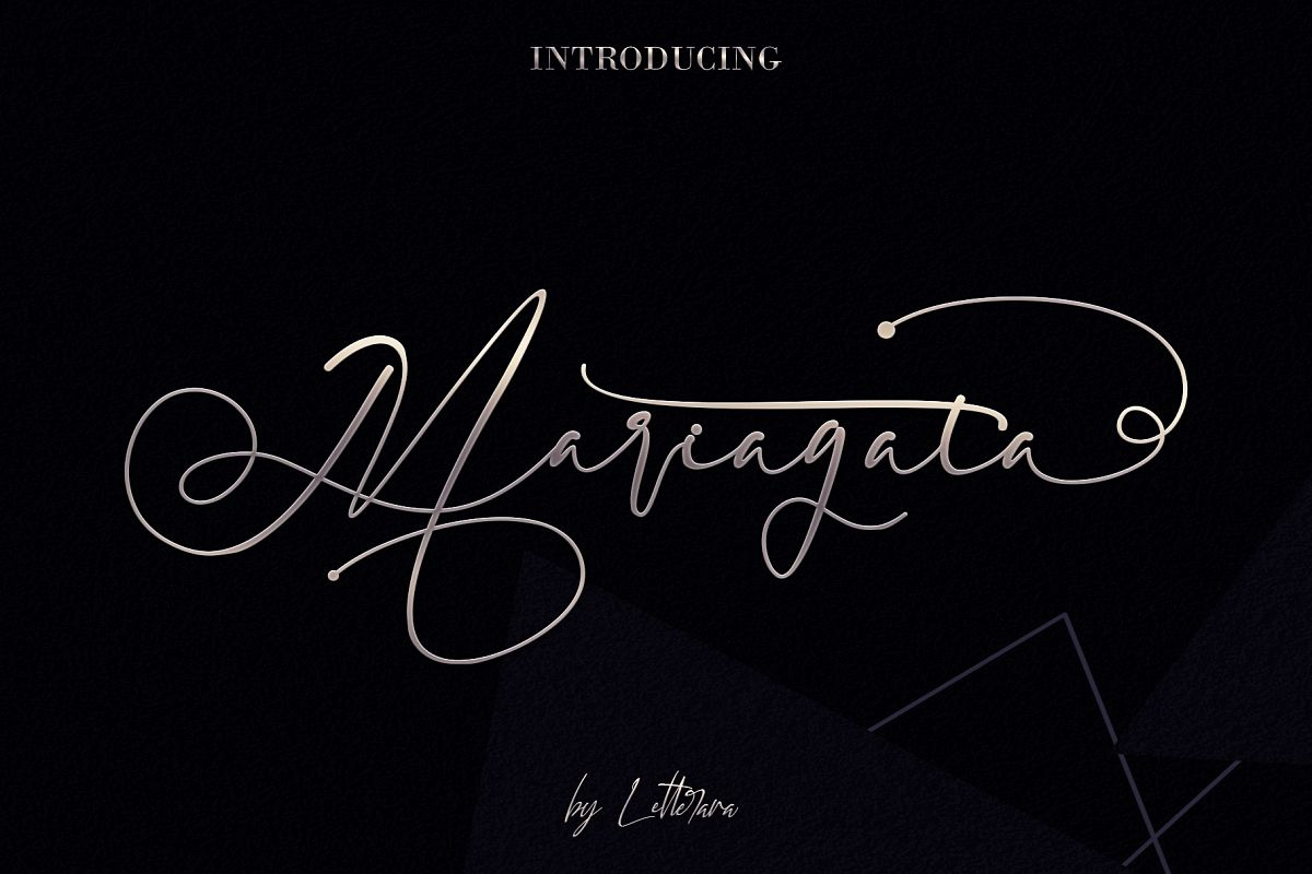 Mariagata Font Free Download