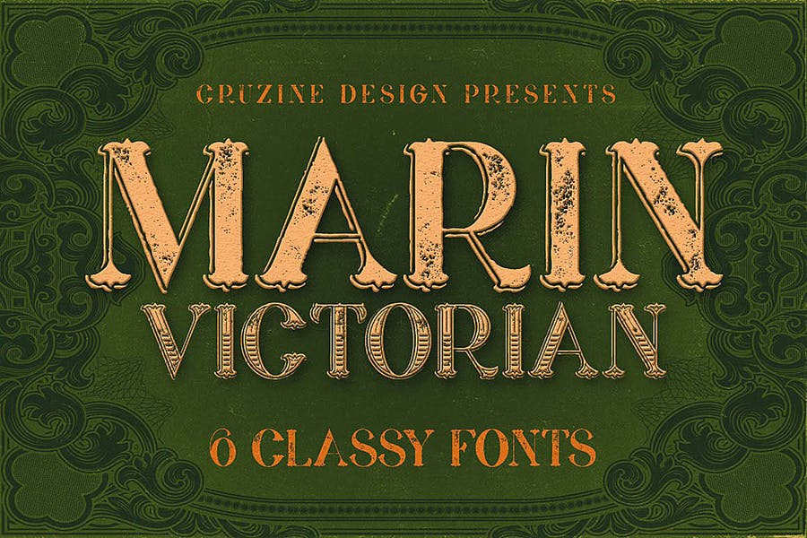 Marin - Victorian Font Free Download