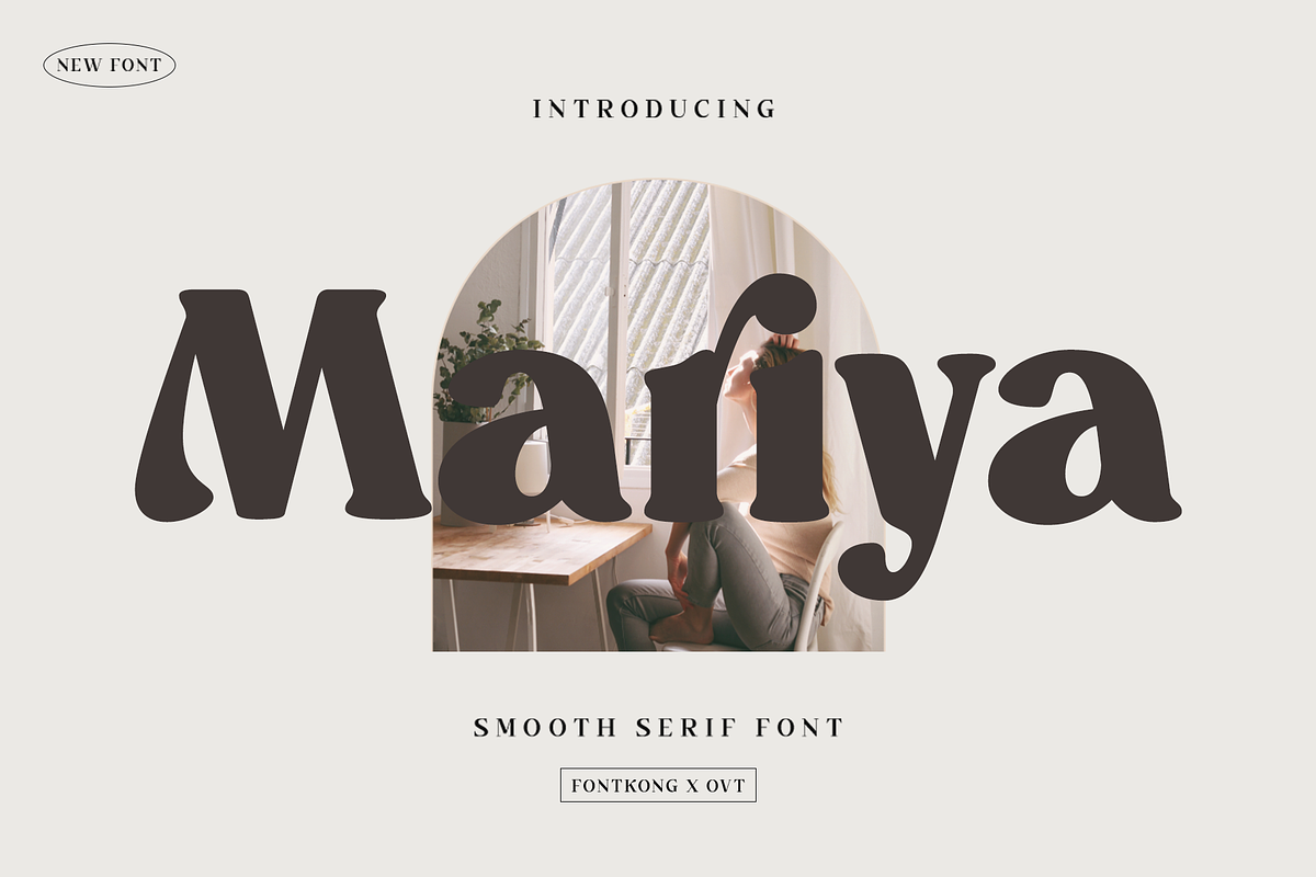 Mariya - Smooth Serif Font Free Download Free Download