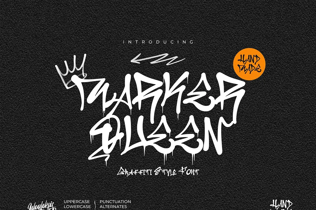 Marker Queen - Graffiti Display Font Free Download Free Download