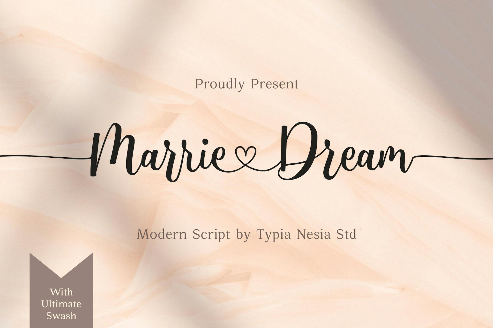 Marrie Dream - Wedding Font Free Download