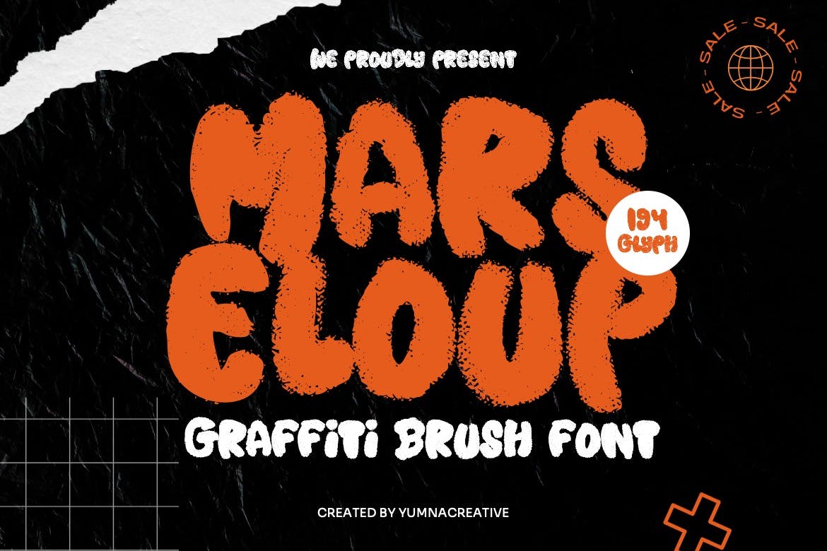 Marseloup - Graffiti Brush Font Free Download