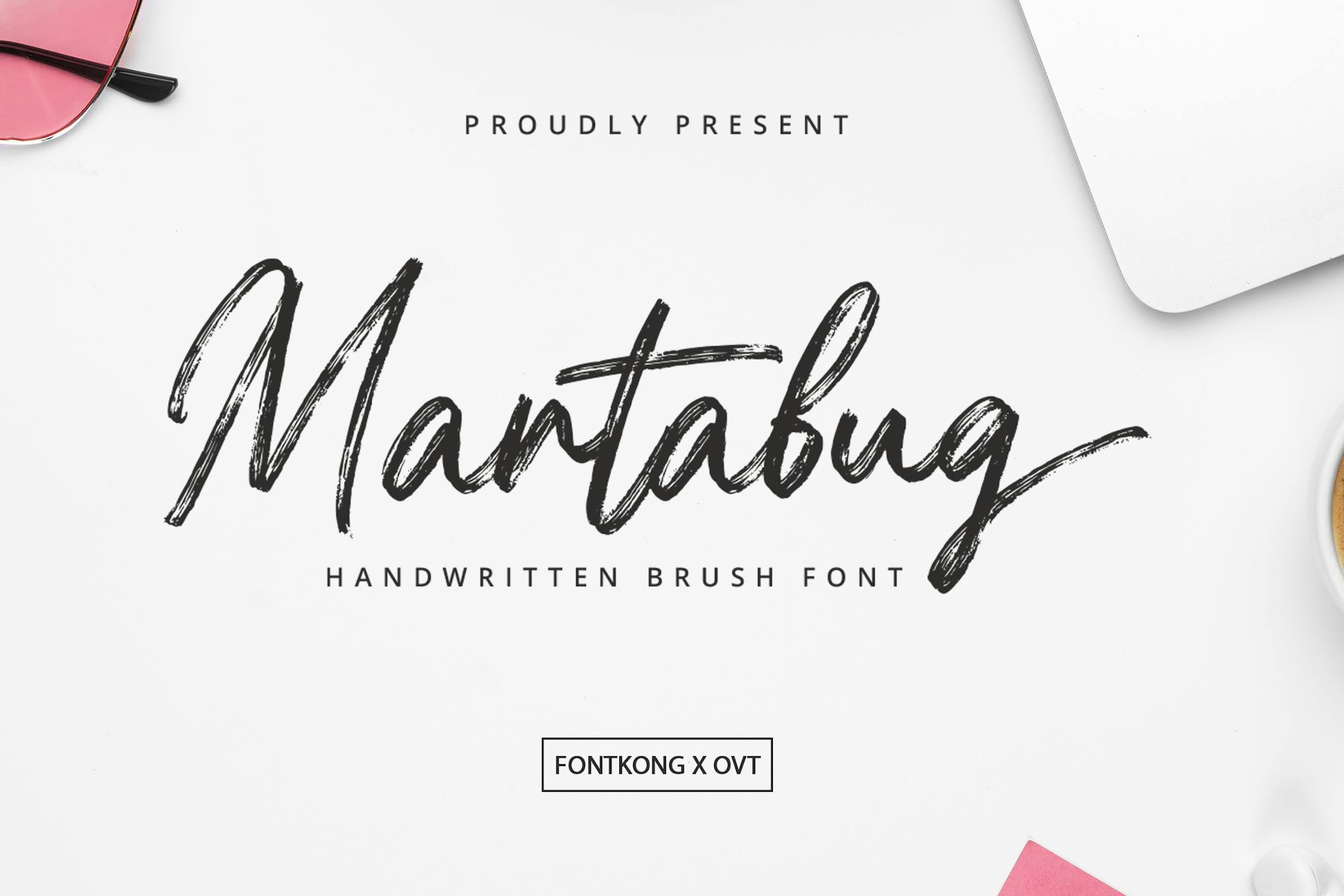 Martabug - Handwritten Brush Font Free Download