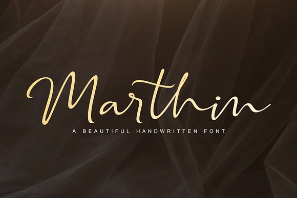 Marthin - Script Font Free Download