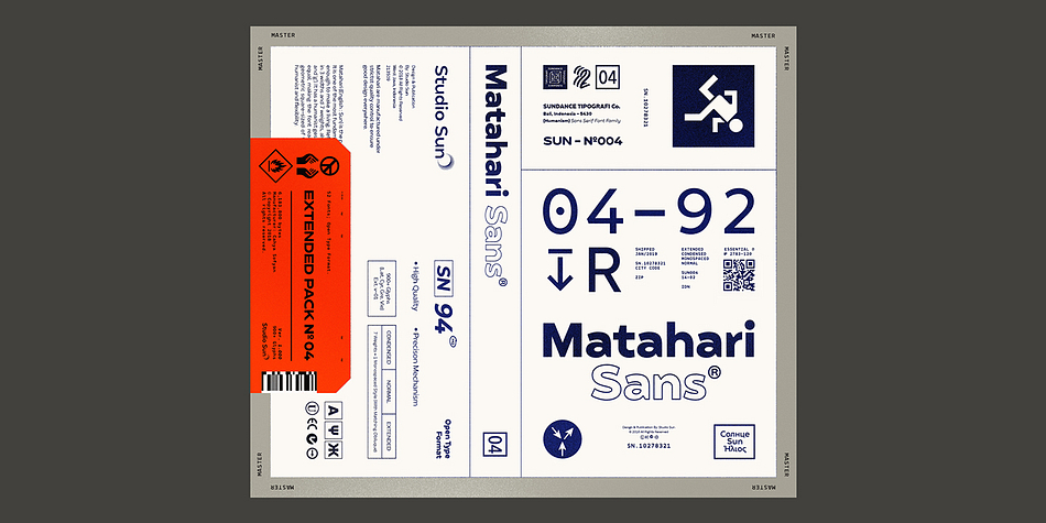 Matahari Sans Font Free Download