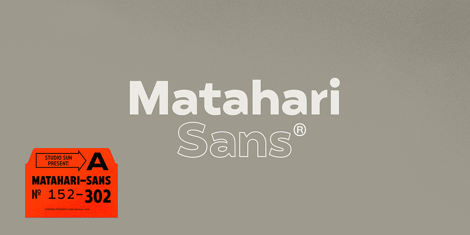 Matahari Sans Font Free Download