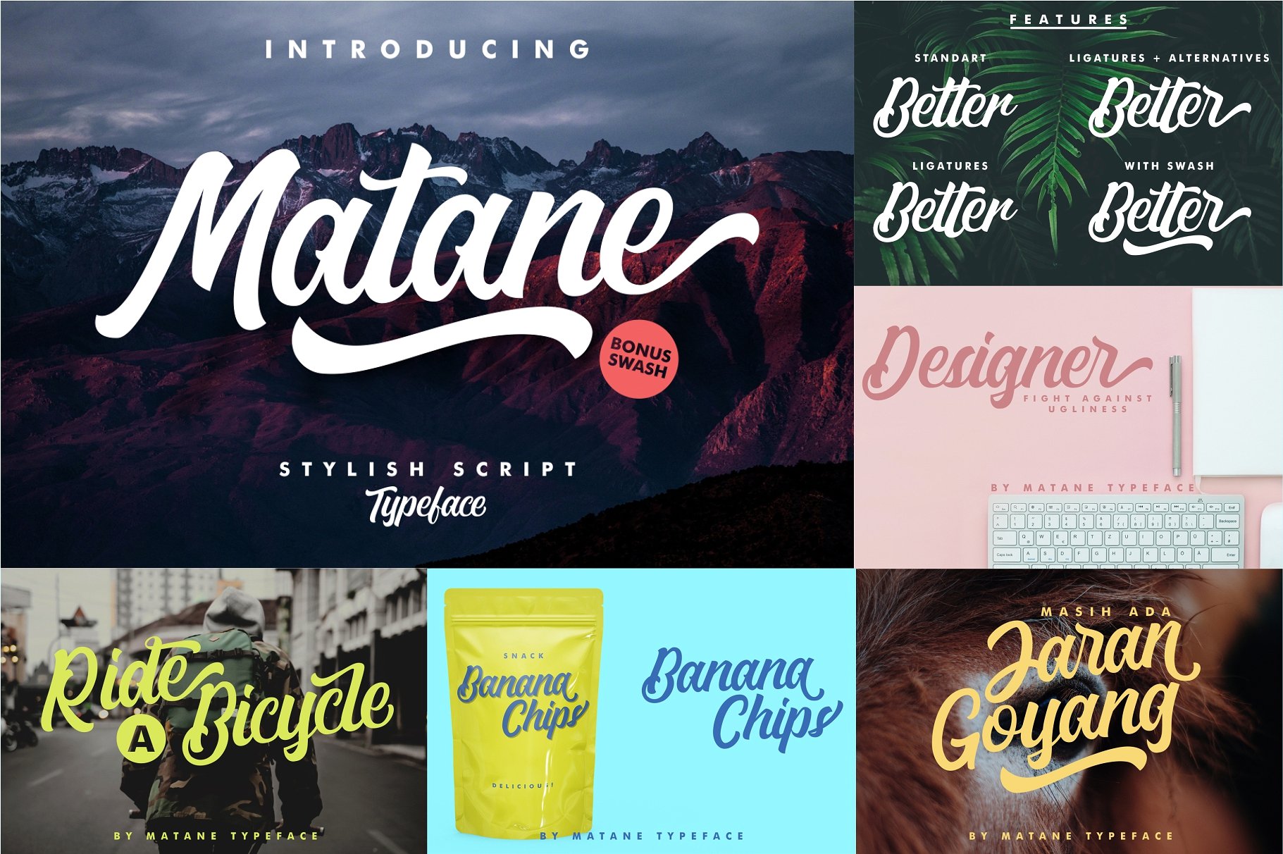 Spectacular Bundle (20 Fonts + Bonus) Free Download