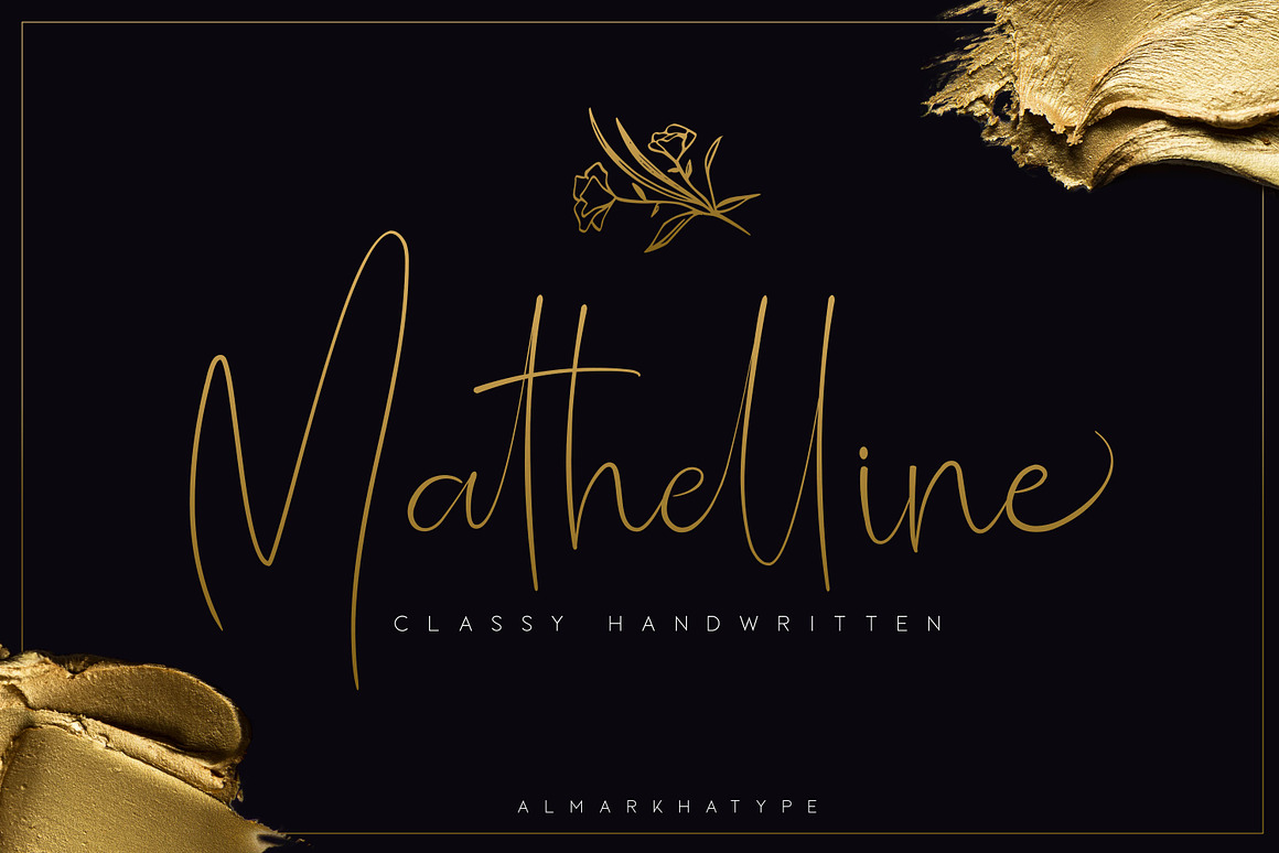 Mathelline - Classy Handwritten Font Free Download