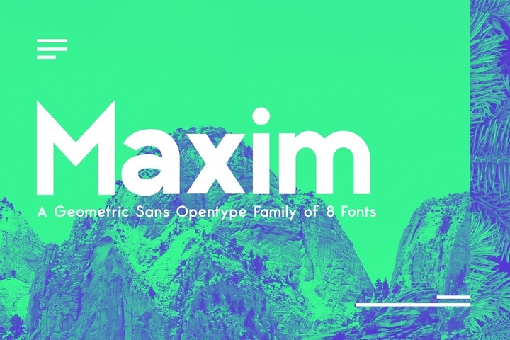 Maxima Sans Font Free Download