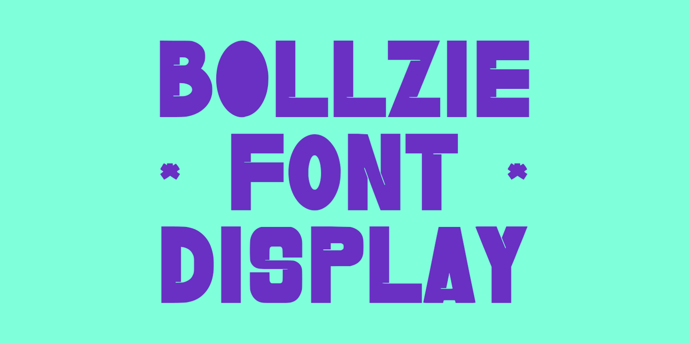 MC Bollzie Font Free Download