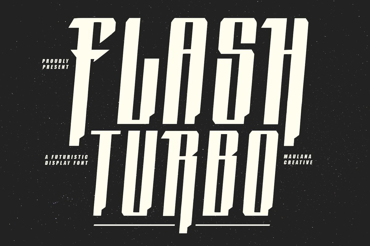 MC Flash Turbo Font Free Download