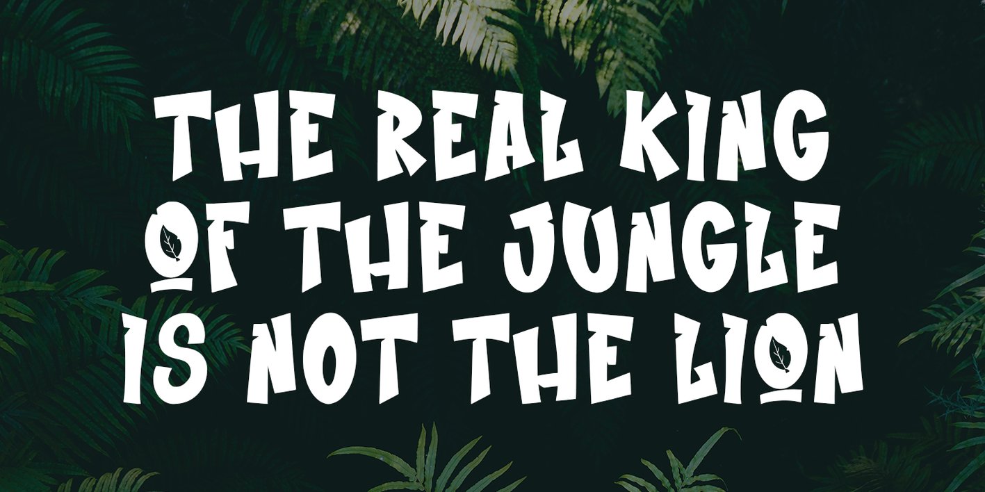 MC Jungle Fresh Font Free Download