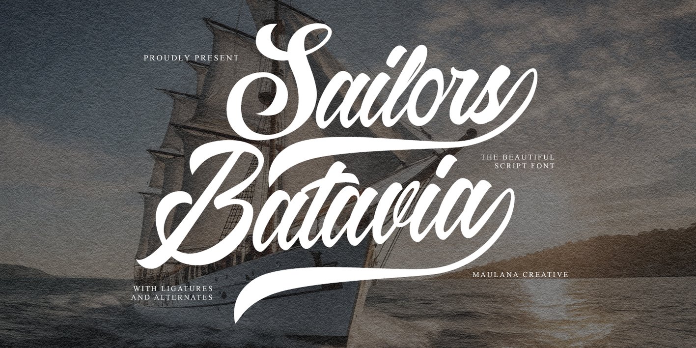 MC Sailor Batavia Font Free Download