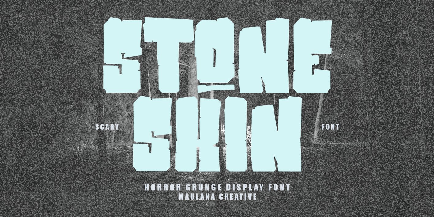 MC Stone Skin Font Free Download