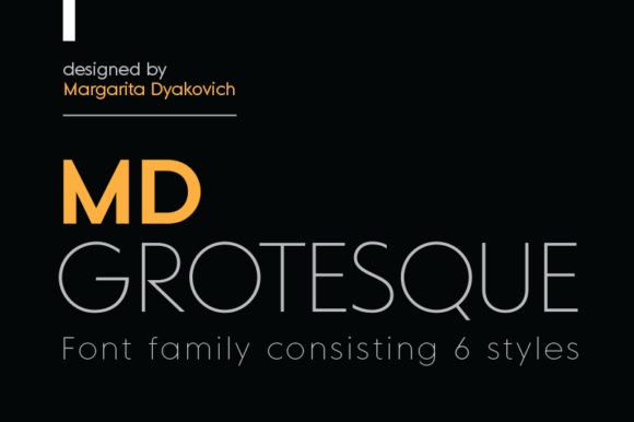 MD Grotesque Font Free Download