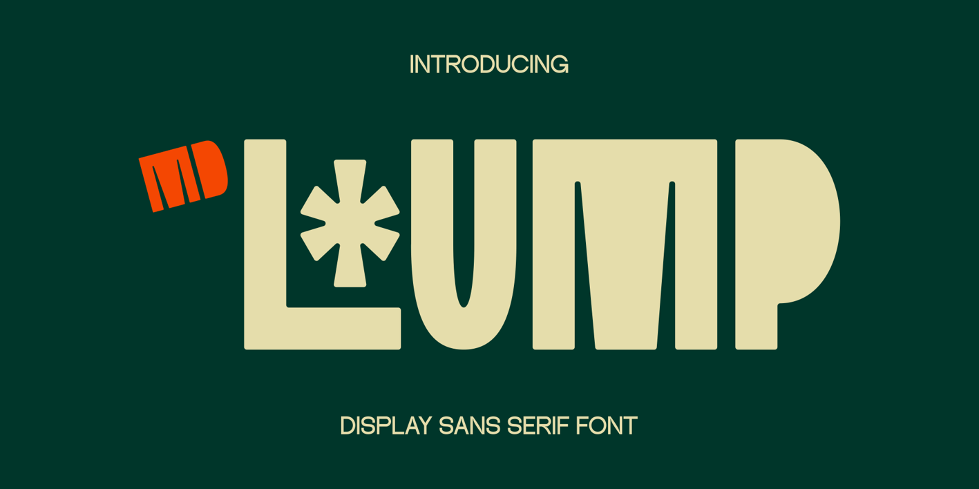 Md Lump Font Free Download