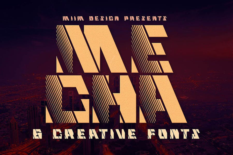 Mecha - Display Font Free Download