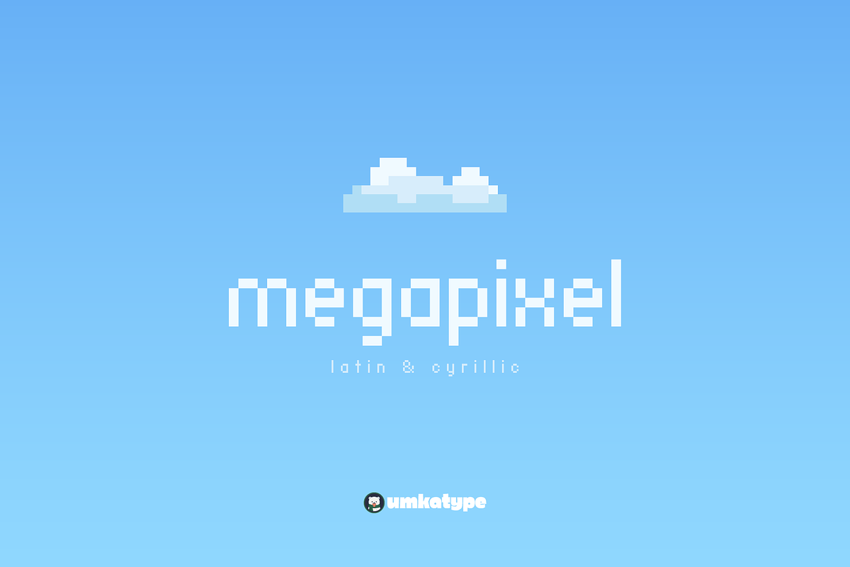 Megapixel Pixel Game Font Free Download Free Download