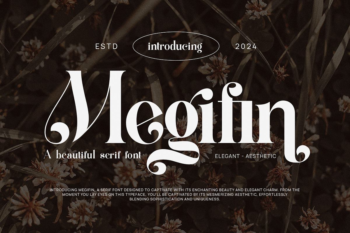 Megifin Beautiful Ligature Serif Free Download Free Download