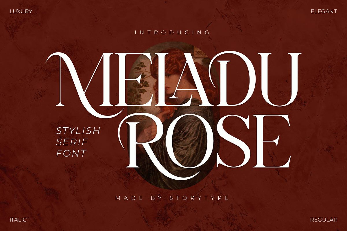 Meladu Rose Stylish Font Free Download Free Download