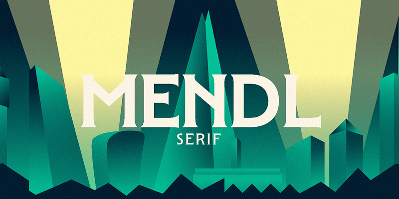 Mendl Serif Font Free Download Free Download