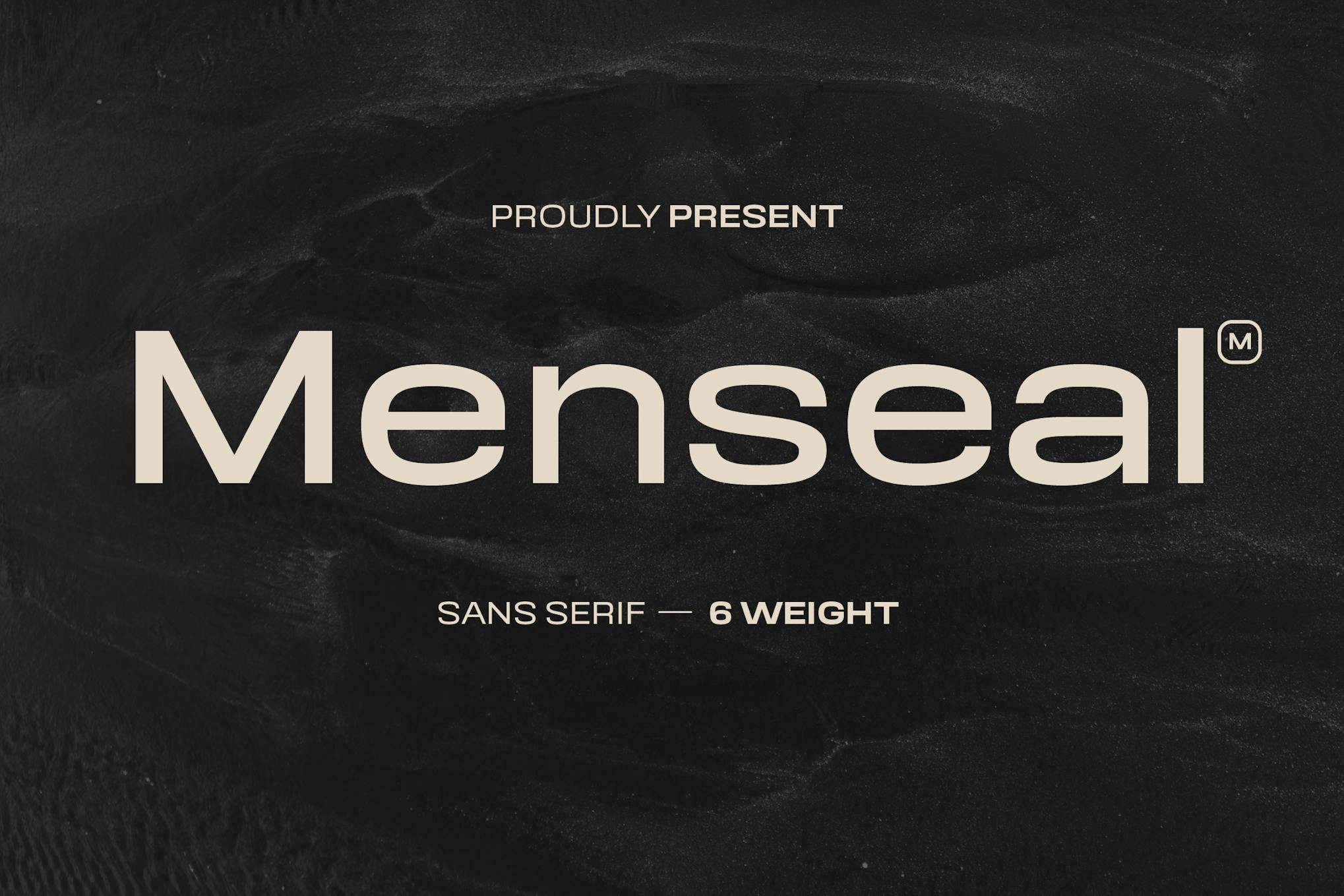 Menseal Family Font Free Download