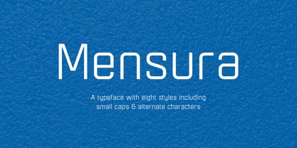 Mensura Font Free Download