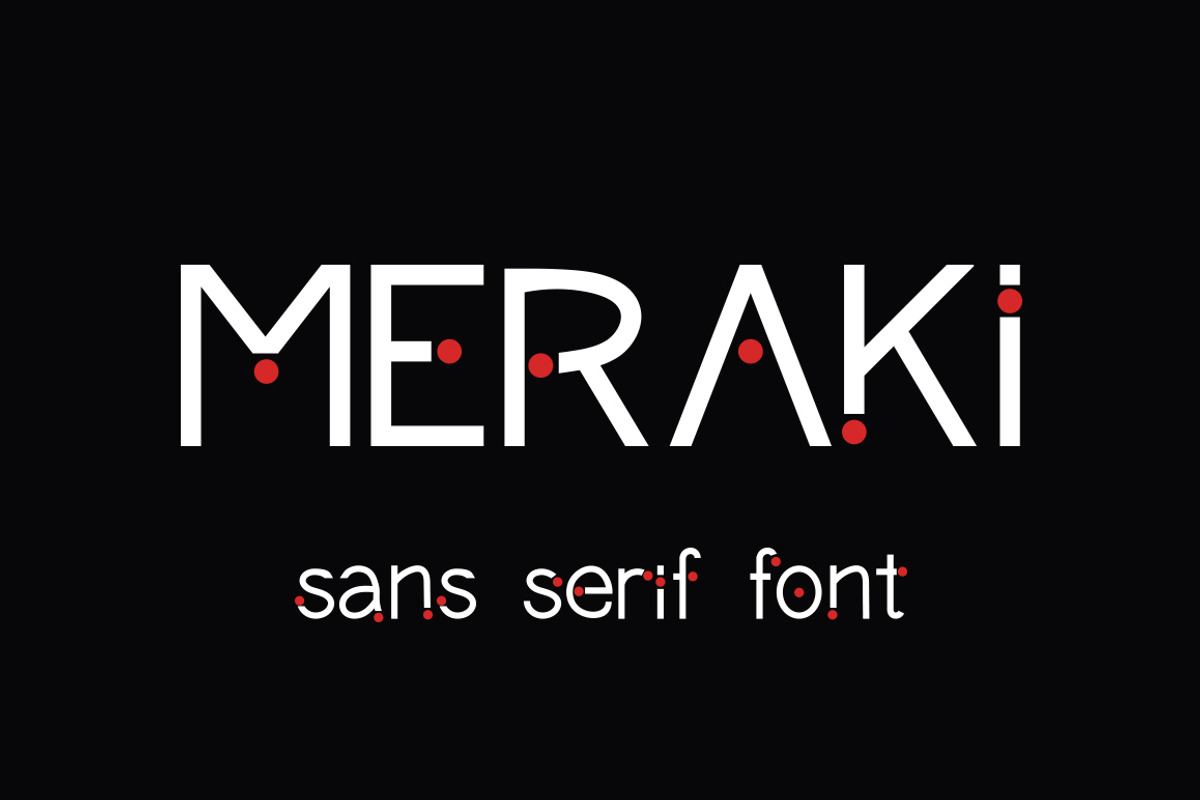 Meraki font. Free Download Free Download