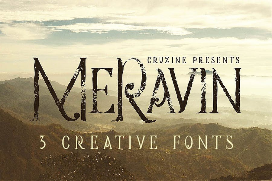 Meravin Typeface Free Download