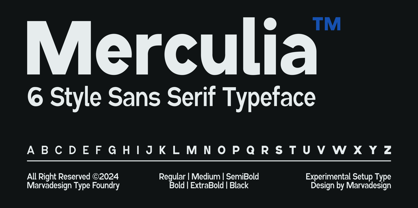 Merculia Font Free Download