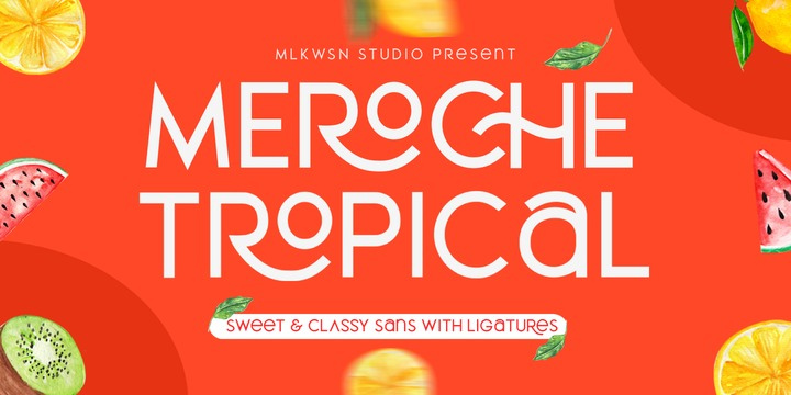 Meroche Font Free Download