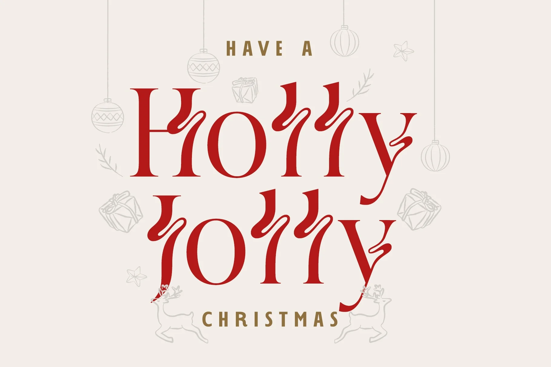 Merry Christmas Christmas Font Font