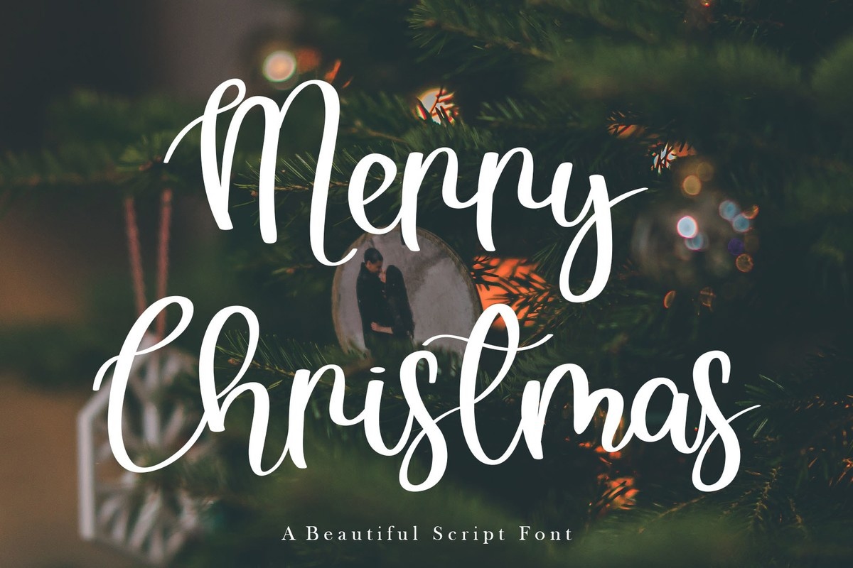 Merry Christmas Font Free Download