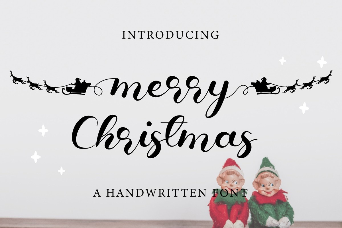 Merry Christmas Font Free Download