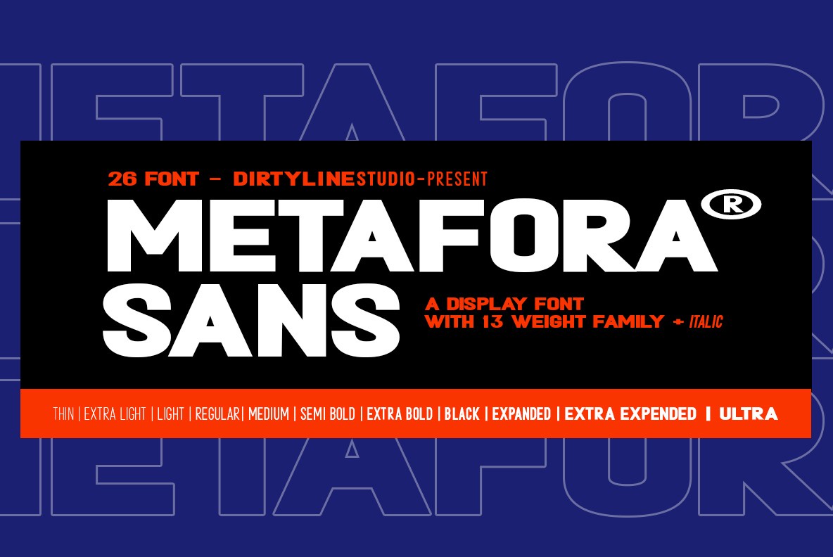 Metafora Sans Font Free Download